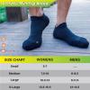 imageHylaea Athletic Running Socks Cushion Padded Moisture Wicking Low Cut3 Pairs Black