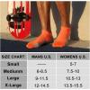 imageHylaea Athletic Running Socks Cushion Padded Moisture Wicking Low Cut3 Pairs Green Blue Orange