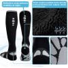 imageHylaea Knee High Compression Socks 2030 mmHg for Nurse Pregnancy Medical Running Sports Travel with Cushion Pad Circulation Graduated Seamless Moisture Wicking