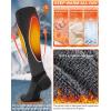 imageHylaea Merino Wool Ski Socks Cold Weather Socks for Snowboarding Snow Winter Thermal Kneehigh Warm Socks HuntingBlack Dark Grey Grey 3 Pairs