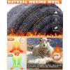 imageHylaea Merino Wool Ski Socks Cold Weather Socks for Snowboarding Snow Winter Thermal Kneehigh Warm Socks HuntingCamo