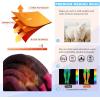 imageHylaea Merino Wool Ski Socks Cold Weather Socks for Snowboarding Snow Winter Thermal Kneehigh Warm Socks HuntingPink Rose Red 2 Pairs