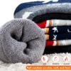 imageHylaea Merino Wool Ski Socks Kids Kneehigh Warm Thermal Snowboard Skating Socks for Boys Girls ToddlerBlack Grey 2 Pairs