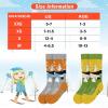 imageHylaea Merino Wool Ski Socks Kids Kneehigh Warm Thermal Snowboard Skating Socks for Boys Girls ToddlerOrange Yellow 2 Pairs