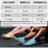 imageHylaea No Show Running Athletic AntiBlister Wicking Coolmax Socks Seamless Antiodor3 Pairs Blue Gray Yellow