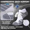 imageHylaea No Show Running Athletic AntiBlister Wicking Coolmax Socks Seamless Antiodor3 Pairs White