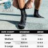imageHylaea Quarter Athletic Running Socks No Blister Cushion Moisture Wicking Socks for Cycling Sport3 Pairs Black