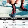 imageHylaea Quarter Athletic Running Socks No Blister Cushion Moisture Wicking Socks for Cycling Sport3 Pairs Dark Grey