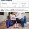 imageHylaea Unisex Non Slip Socks with Grip for Yoga Hospital Pilates Barre  Ankle Cushioned3 Pairs Stripe