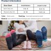 imageHylaea Unisex Non Slip Socks with Grip for Yoga Hospital Pilates Barre  Ankle Cushioned3 Pairs Yellow Blue Brown