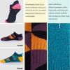 imageHylaea Unisex Non Slip Socks with Grip for Yoga Hospital Pilates Barre  Ankle Cushioned3 Pairs Yellow Blue Brown