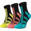 3 Pairs Blue Red Yellow