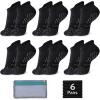 6 Pairs Black