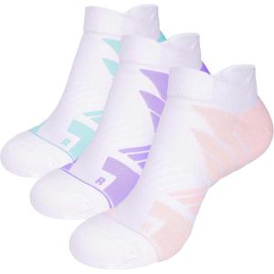 imageHylaea No Show Running Athletic AntiBlister Wicking Coolmax Socks Seamless Antiodor3 Pairs Multicolor
