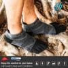 imageHylaea FiveToe Socks Coolmax Ankle Athletic Running Socks Moisture Wicking ampamp Max CushioningBlack Grey Black 3 Pairs