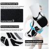 imageHylaea Quarter Athletic Running Socks for Men ampamp Women Cushion Moisture Wicking Socks for Cycling Sport No Blister Coolmax Ankle White Large