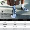 imageHylaea Quarter Athletic Running Socks for Men ampamp Women Cushion Moisture Wicking Socks for Cycling Sport No Blister Coolmax Ankle White Large