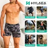 image:imageHylaea Mens Bamboo Boxer Briefs Breathable Moisture Wicking Underwear No Ride Up With 3D Pouch SupportCamouflage