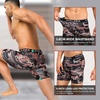 image:imageHylaea Mens Bamboo Boxer Briefs Breathable Moisture Wicking Underwear No Ride Up With 3D Pouch SupportCamouflage
